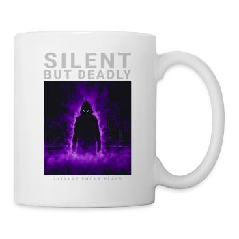 Silent But Deadly Anime Gamer Phonk Geschenk - Tasse - Weiß - Rechts