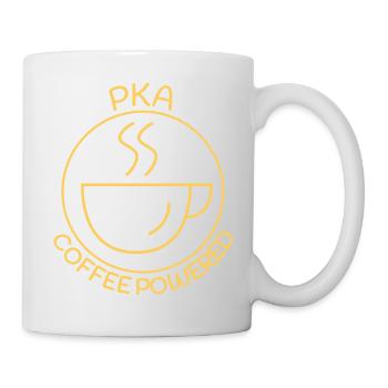 PKA Coffee Powered Apotheke - Tasse - Weiß - Rechts