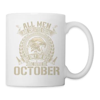 Aigle de l’Égalité October Design - Mug blanc - blanc - Droite