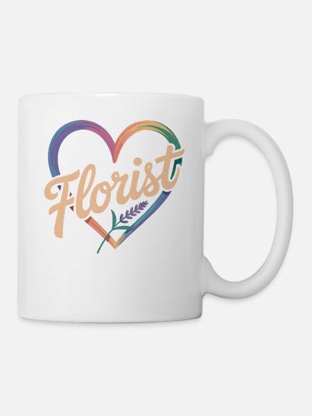 Florist - Tasse - Weiß