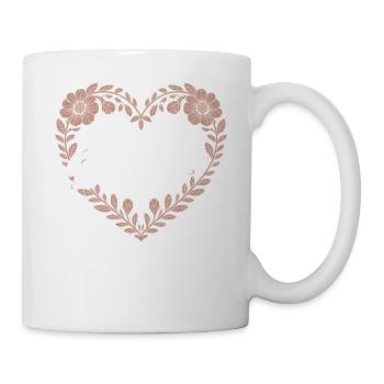 Florist Heart Design - Mug - white - Right