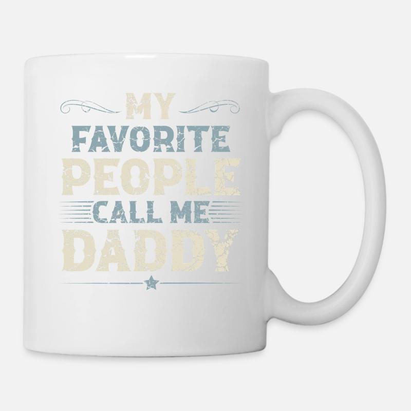 Papa Vater - Tasse - Weiß