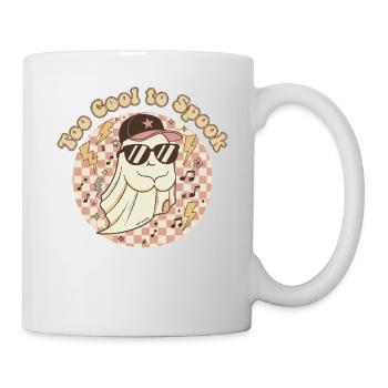 Fantôme cool trop cool pour être effrayé - Mug blanc - blanc - Droite