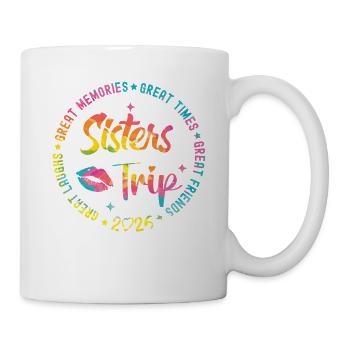 Great Memories Times Sisters' Trip 2026 - Mug - white - Right