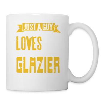 Glazier by Day Best Mom by Night Funny Role - Mug - white - Right