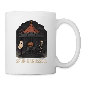 Spooky Carousel Halloween Design - Mug - white - Right