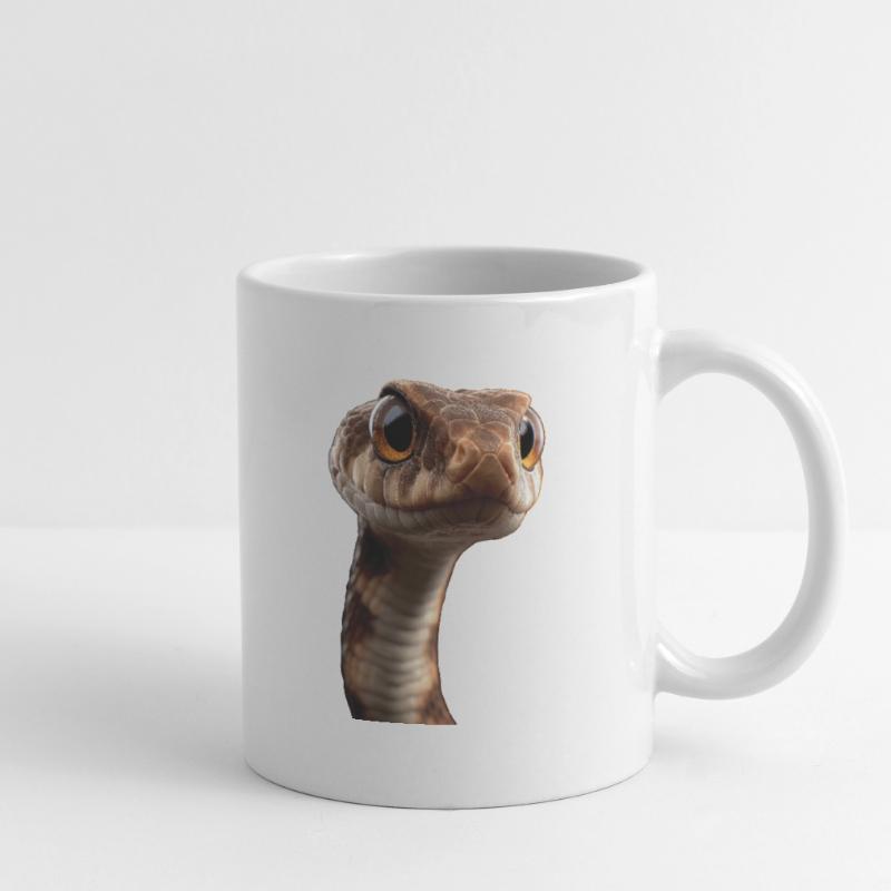Schlange Python Kobra Klapperschlange Schlangen Tasse