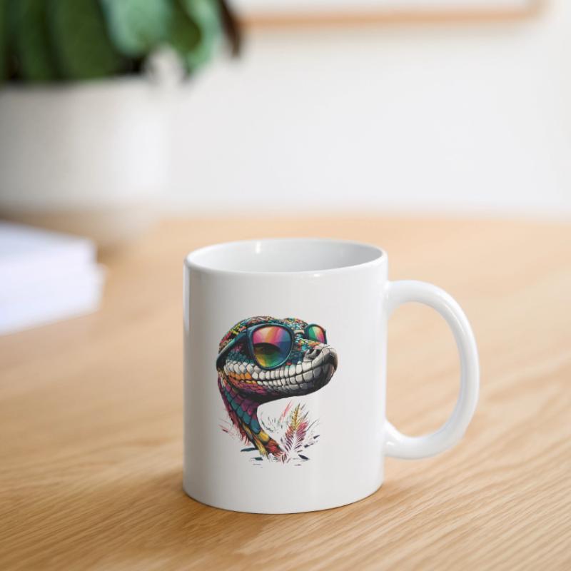 Schlange Python Kobra Klapperschlange Schlangen Tasse