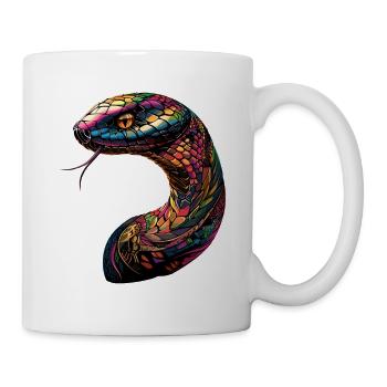 snake, python, cobra, rattlesnake, snakes - Mug - white - Right