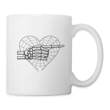 He's My Trick Funny Halloween Couple - Mug - white - Right