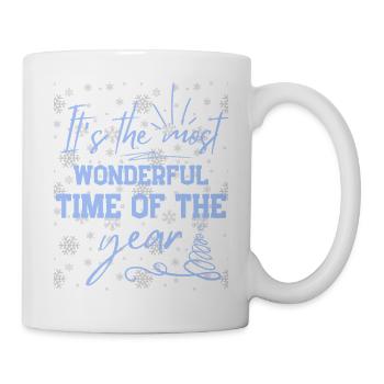 Christmas Quote Winter Vacation - Tasse - Weiß - Rechts
