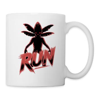 Ausreißer Spinne Graffiti Design - Tasse - Weiß - Rechts