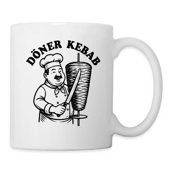Döner Kebab - Fast Food - Spruch - Mug - white - Right