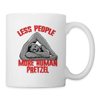 Contorsionniste Contorsion Plus Humain Bretzel - Mug blanc - blanc - Droite
