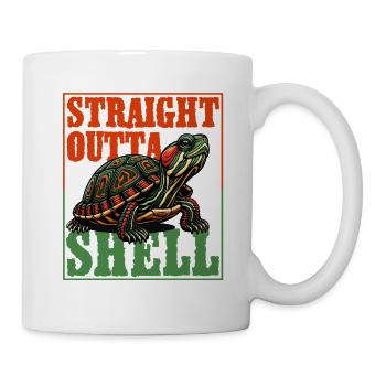 Red-eared Turtle - Mug - white - Right