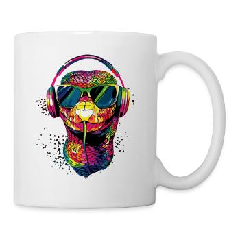 snake, python, cobra, rattlesnake, snakes - Mug - white - Right