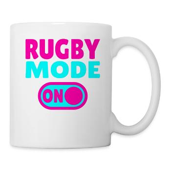 Rugby Mode ON - La passion du rugby à l’état pur - Mug blanc - blanc - Droite