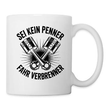 Pilotes - Moteurs à combustion - Mug blanc - blanc - Droite