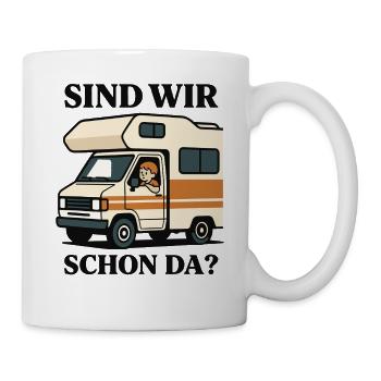 Are we already there Camper Adventure Motorhome - Mug - white - Right