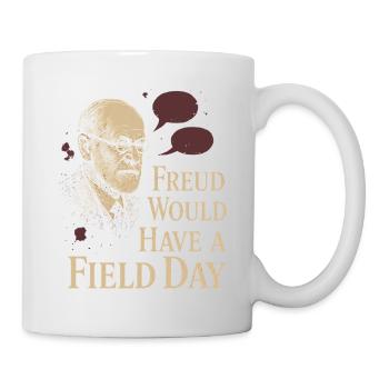 Future psychologist diagnose me - Mug - white - Right