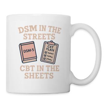 Future psychologist diagnose me - Mug - white - Right