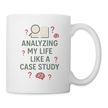 Future psychologist diagnose me - Mug - white - Right