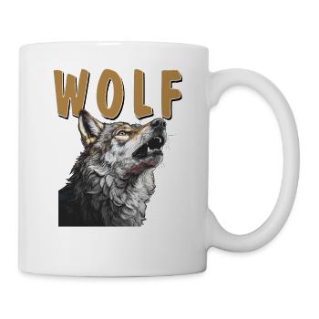 Wolf - Mug - white - Right