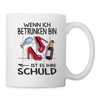 Beste Freundin Geschenk Partnerlook Mädelsabend - Tasse - Weiß - Rechts