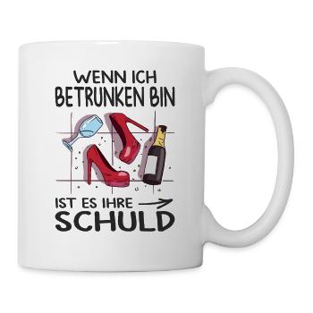 Beste Freundin Geschenk Partnerlook Mädelsabend - Tasse - Weiß - Rechts