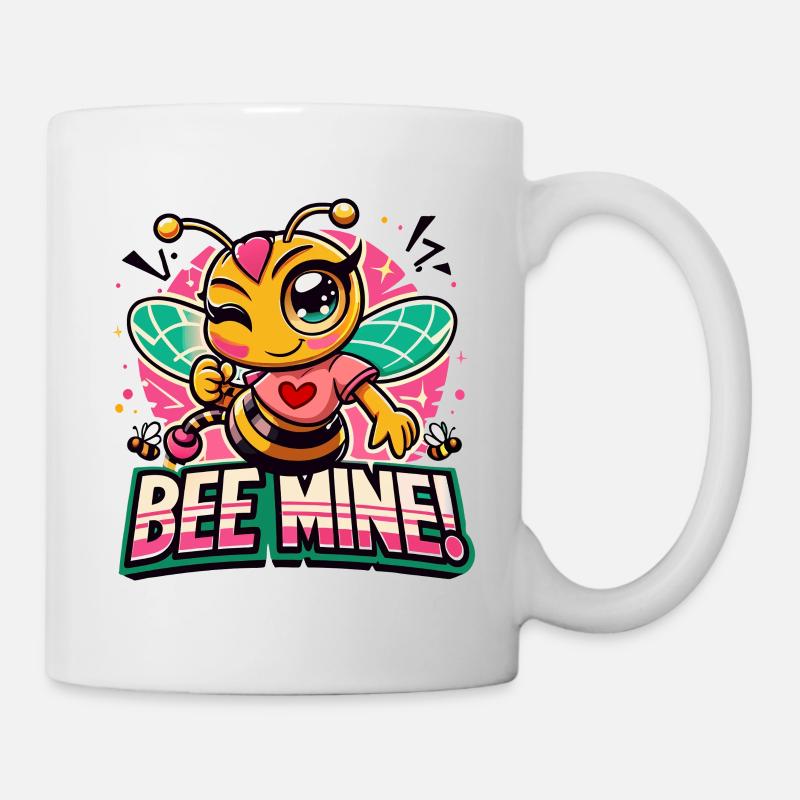 Bee Mine pour les femmes - Mug blanc - blanc