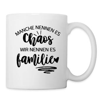 Chaos Saying Family Humor - Mug - white - Right