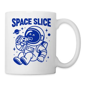 Weltraum Astronaut Baby Design - Tasse - Weiß - Rechts