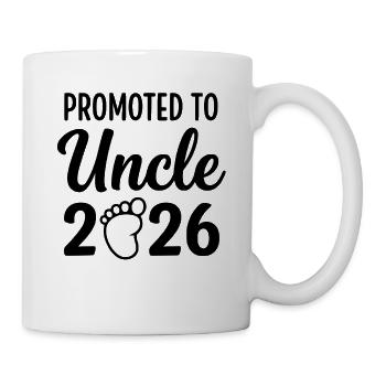 Promoted To Uncle 2026 - Mug - white - Right