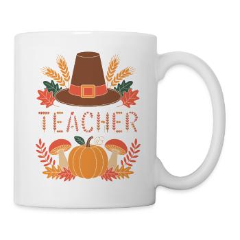 Lehrer Herbst - Tasse - Weiß - Rechts
