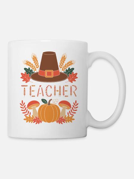 Lehrer Herbst - Tasse - Weiß