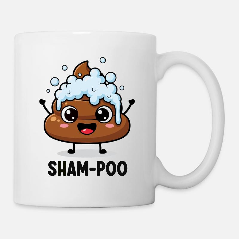 Fête du caca mousseux - Mug blanc - blanc
