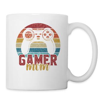 Gamer Mama Lustig - Tasse - Weiß - Rechts