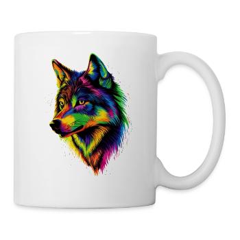 Wolf Love Wolves Wolf Pack Wolfhound Wild Wolf - Mug - white - Right
