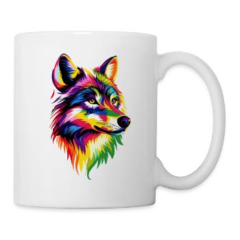 Wolf Love Wolves Wolf Pack Wolfhound Wild Wolf - Mug - white - Right