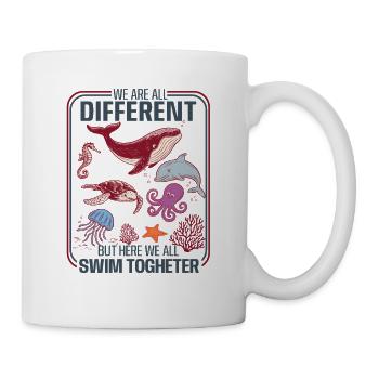 Underwater Diversity Unity Design - Mug - white - Right