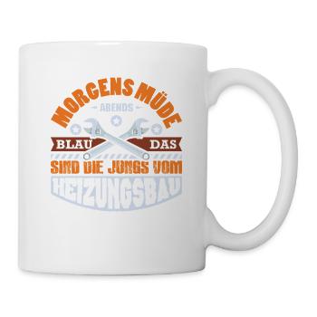 Heating Engineer Heating Construction Plumber Plumber - Mug - white - Right