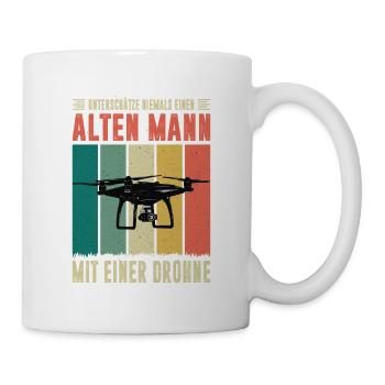 Accessoires de pilote de drone Drone Pilote de drone Cadeau - Mug blanc - blanc - Droite