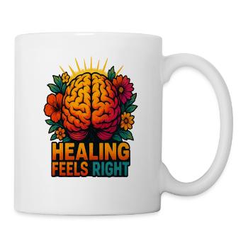 Mental Health Psyichische Gesundheit - Mug - white - Right