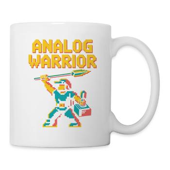 Guerrier analogique Pop Culture Rétro Jeu vidéo - Mug blanc - blanc - Droite