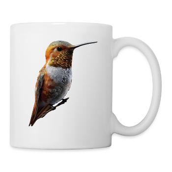 Hummingbird Hummingbird Bird Hummingbirds Cute Hummingbird - Mug - white - Right