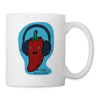 Spice to the Ears | Funny Spicy Audiobook - Mug - white - Right