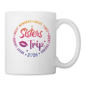 Great Memories Times Sisters' Trip 2026 - Mug - white - Right