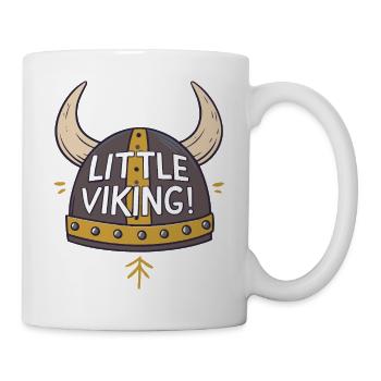 Petit Viking Casque Héros - Mug blanc - blanc - Droite