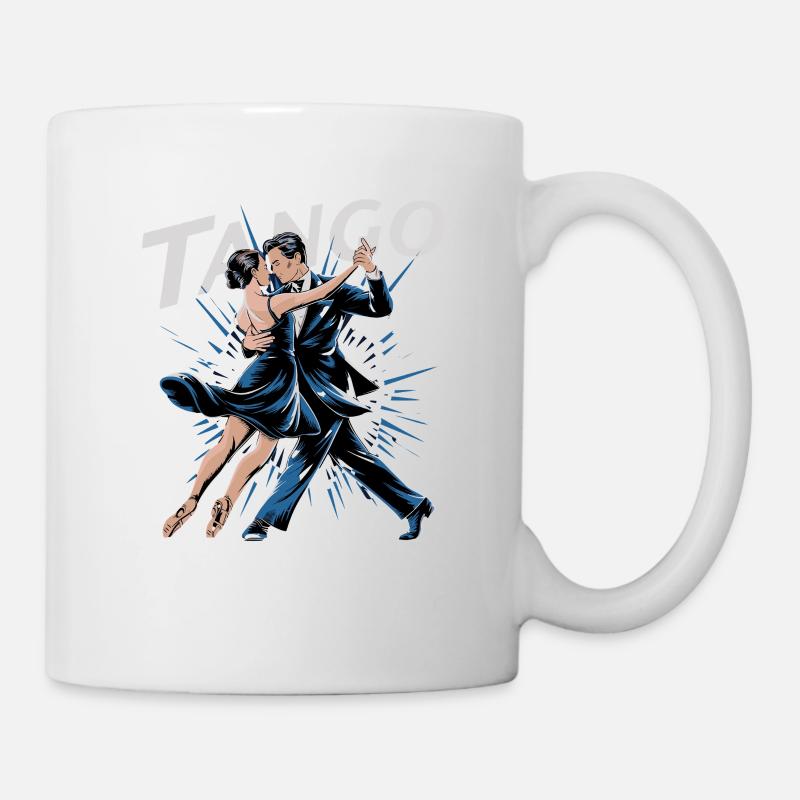  Tango Leidenschaft Paar Tanz Argentinischer Tango - Tasse - Weiß