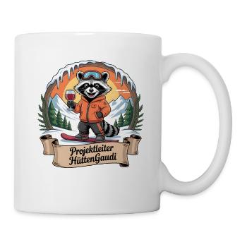 Soirée d’équipe Vacances de ski Ski & Snowboarder Après-ski - Mug blanc - blanc - Droite